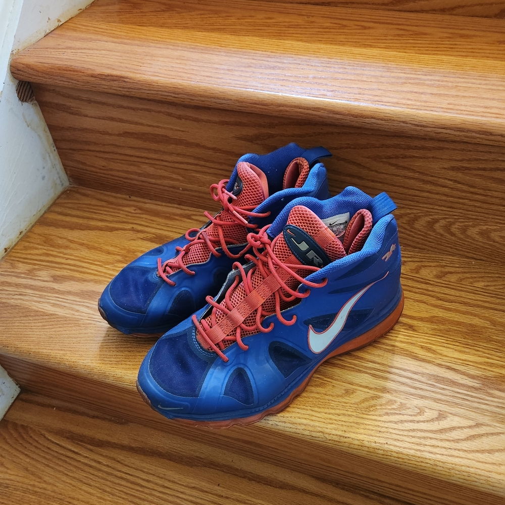 Nike Blue and Red Athletic Shoes